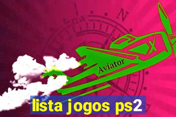 lista jogos ps2